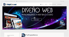 Desktop Screenshot of blog.tupropiamarca.com